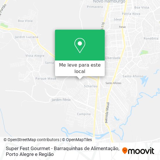 Super Fest Gourmet - Barraquinhas de Alimentação mapa