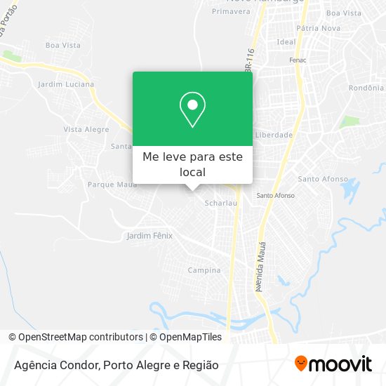 Agência Condor mapa