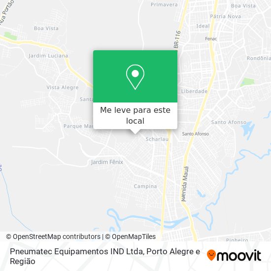 Pneumatec Equipamentos IND Ltda mapa