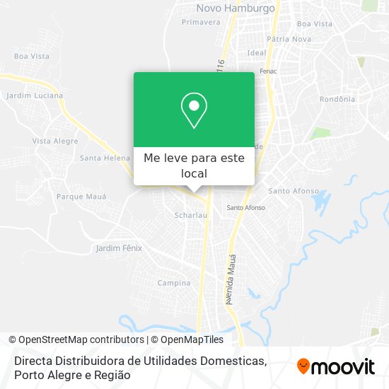Directa Distribuidora de Utilidades Domesticas mapa