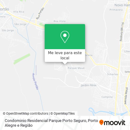 Condominio Residencial Parque Porto Seguro mapa