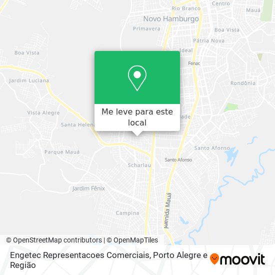 Engetec Representacoes Comerciais mapa