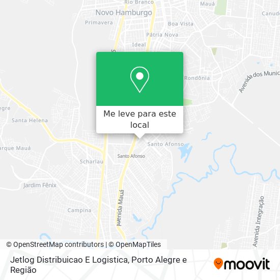 Jetlog Distribuicao E Logistica mapa