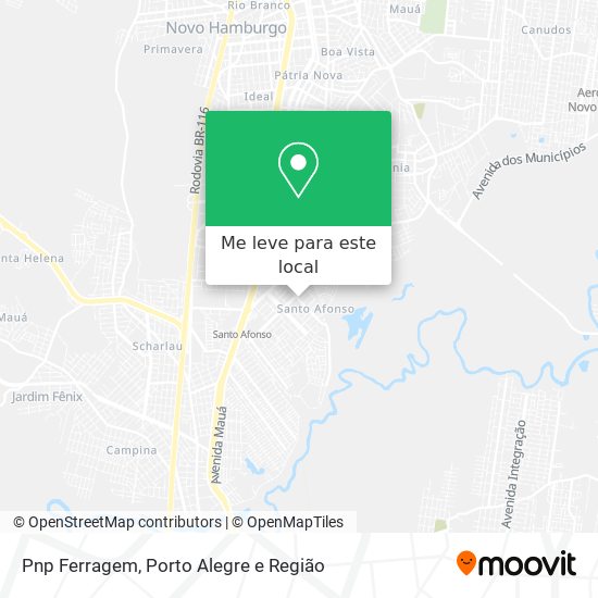 Pnp Ferragem mapa