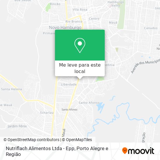 Nutriflach Alimentos Ltda - Epp mapa
