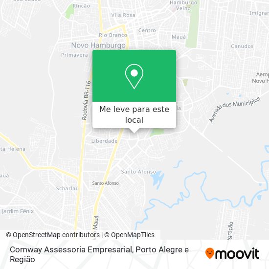 Comway Assessoria Empresarial mapa