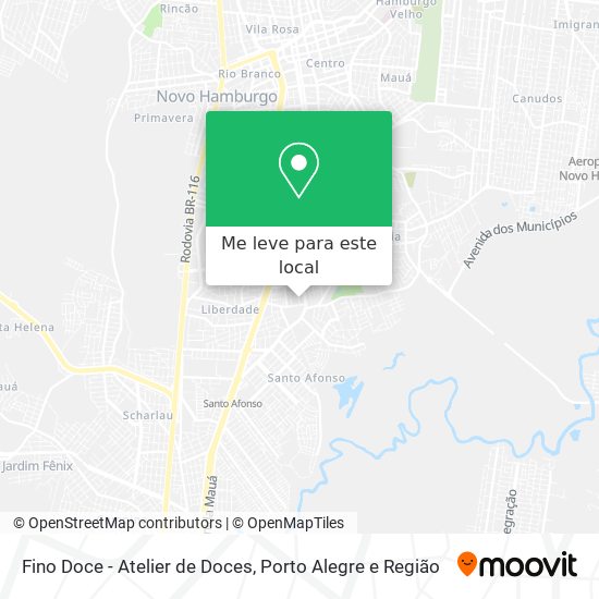 Fino Doce - Atelier de Doces mapa
