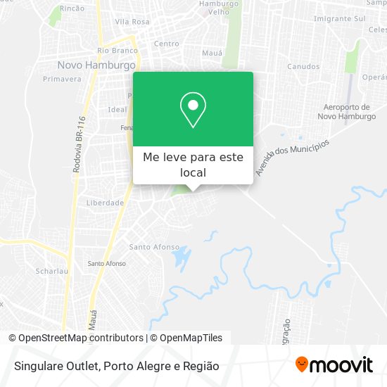 Singulare Outlet mapa
