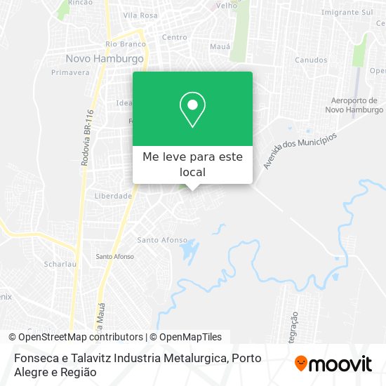 Fonseca e Talavitz Industria Metalurgica mapa