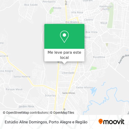 Estúdio Aline Domingos mapa