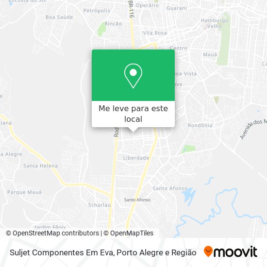 Suljet Componentes Em Eva mapa