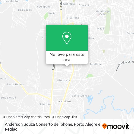 Anderson Souza Conserto de Iphone mapa