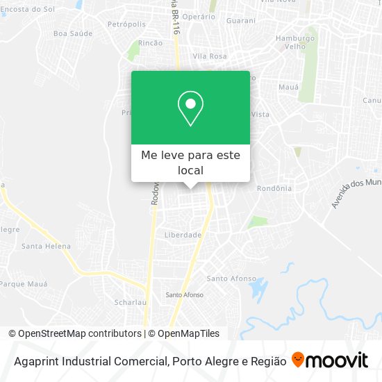 Agaprint Industrial Comercial mapa