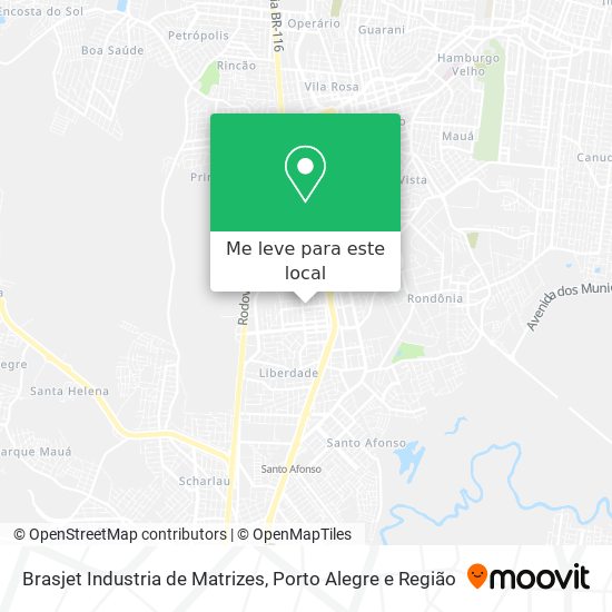 Brasjet Industria de Matrizes mapa