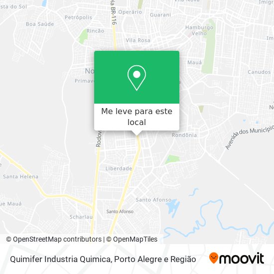 Quimifer Industria Quimica mapa