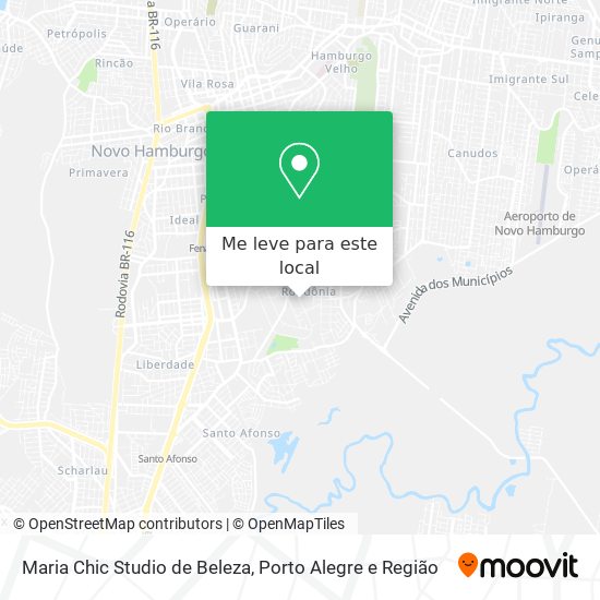 Maria Chic Studio de Beleza mapa