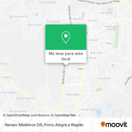 Renato Medeiros Dill mapa