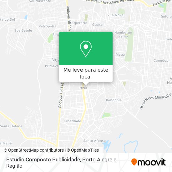 Estudio Composto Publicidade mapa