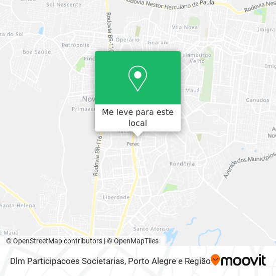 Dlm Participacoes Societarias mapa