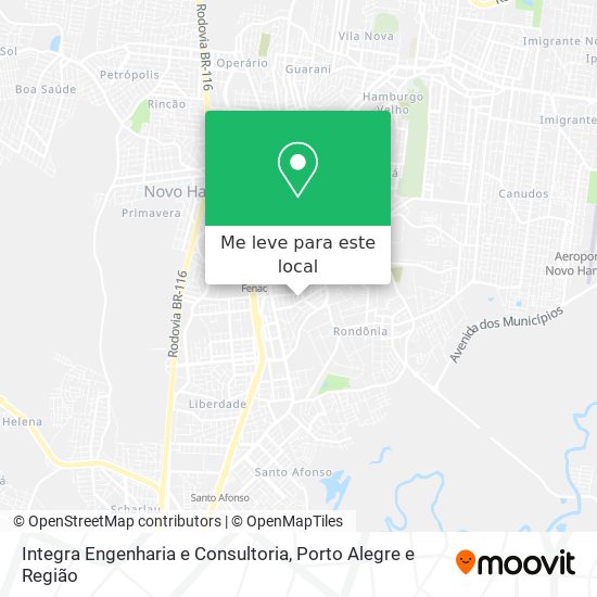 Integra Engenharia e Consultoria mapa
