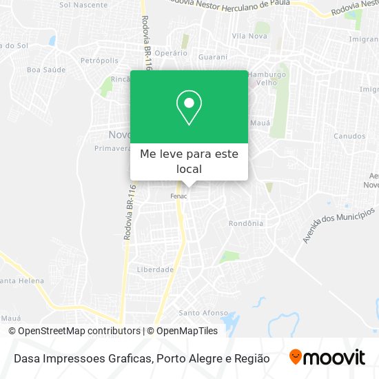 Dasa Impressoes Graficas mapa