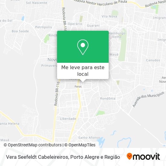 Vera Seefeldt Cabeleireiros mapa