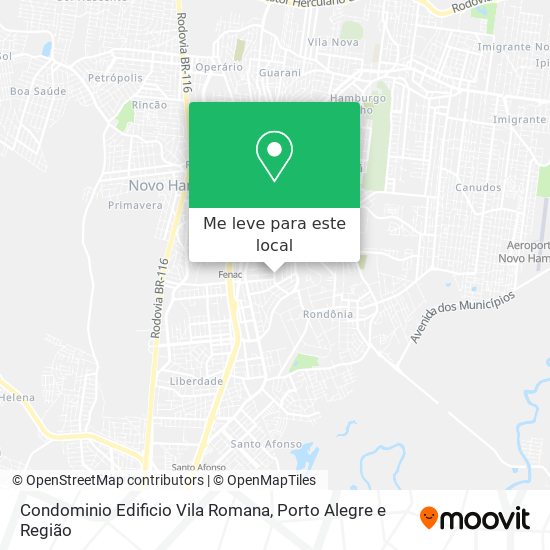 Condominio Edificio Vila Romana mapa