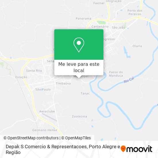 Depak S Comercio & Representacoes mapa