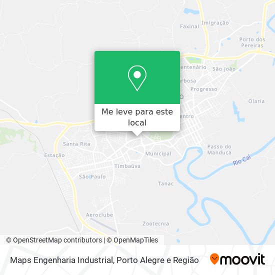 Maps Engenharia Industrial mapa