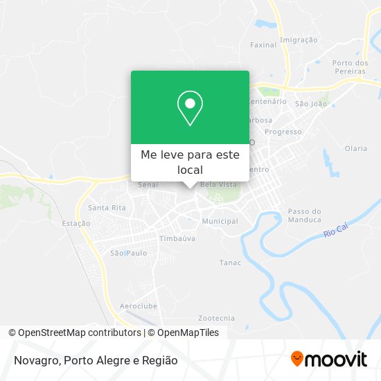 Novagro mapa