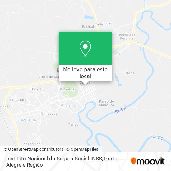 Instituto Nacional do Seguro Social-INSS mapa