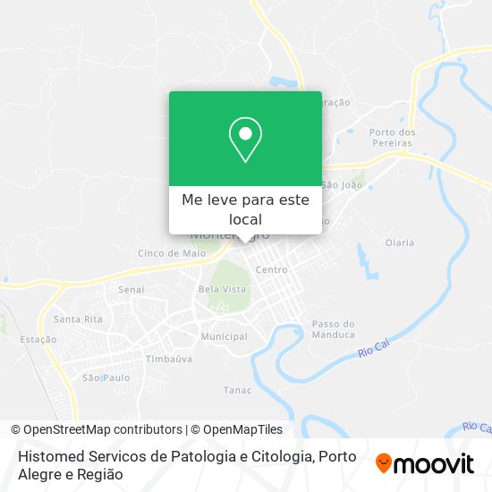 Histomed Servicos de Patologia e Citologia mapa