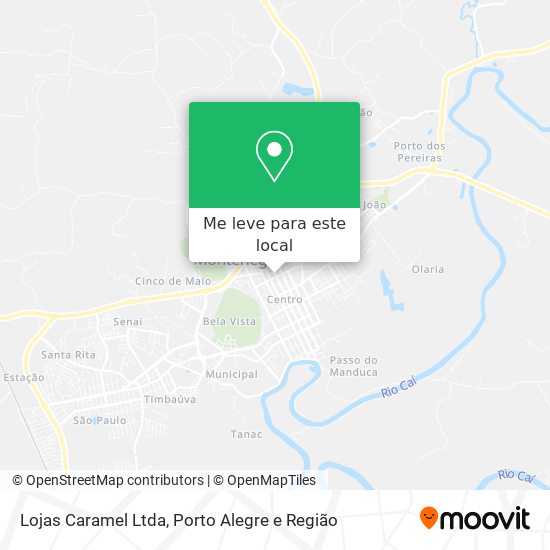 Lojas Caramel Ltda mapa