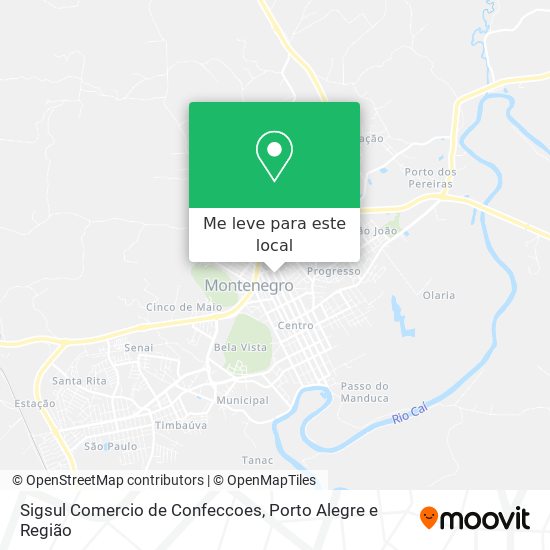 Sigsul Comercio de Confeccoes mapa
