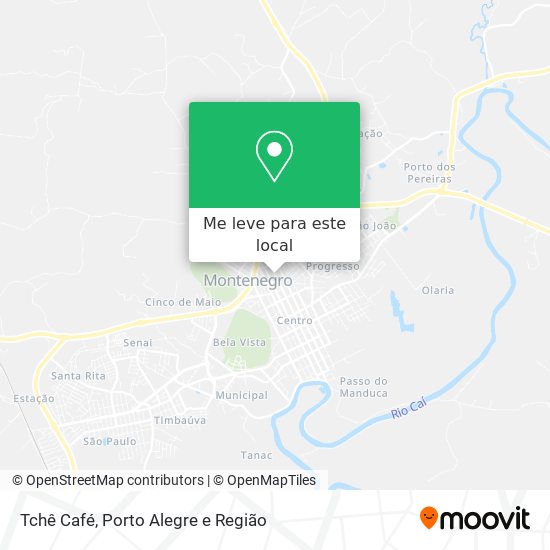 Tchê Café mapa