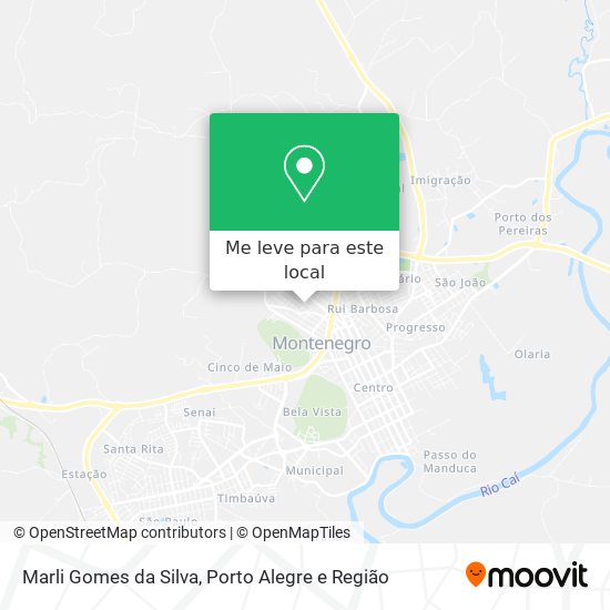 Marli Gomes da Silva mapa