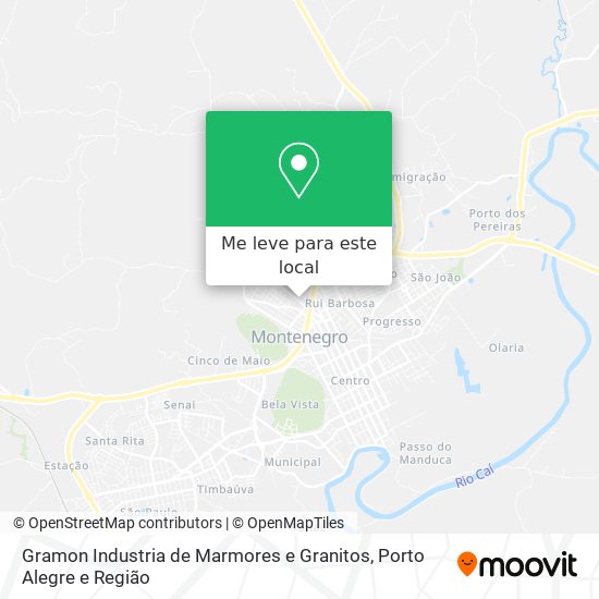 Gramon Industria de Marmores e Granitos mapa