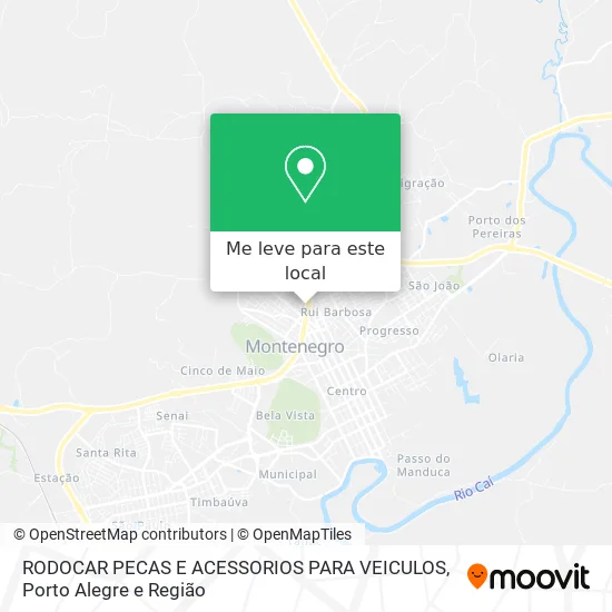 RODOCAR PECAS E ACESSORIOS PARA VEICULOS mapa