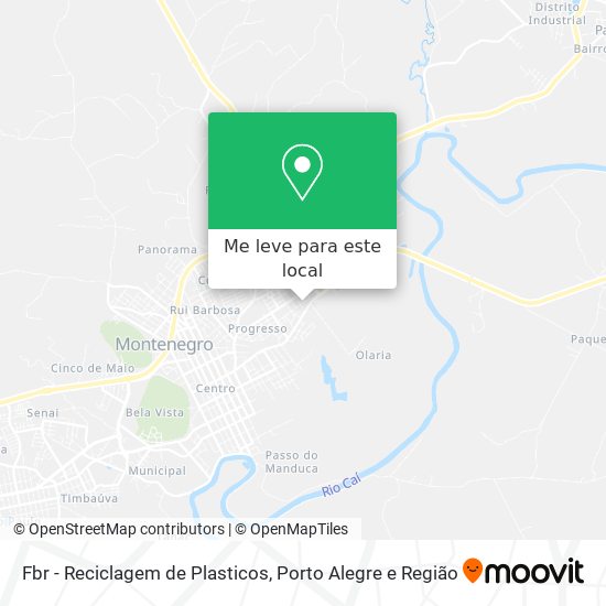 Fbr - Reciclagem de Plasticos mapa