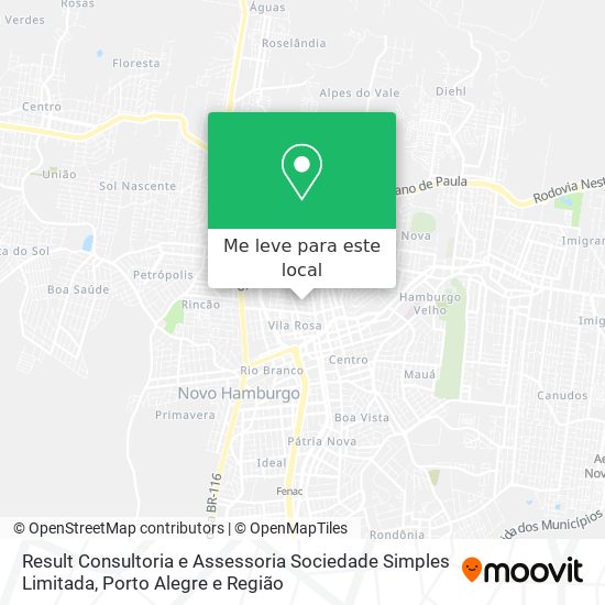 Result Consultoria e Assessoria Sociedade Simples Limitada mapa