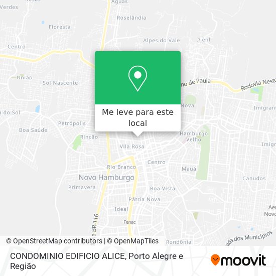 CONDOMINIO EDIFICIO ALICE mapa