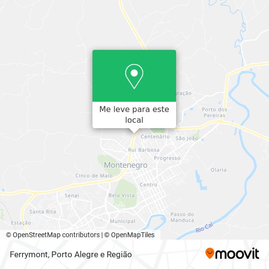 Ferrymont mapa