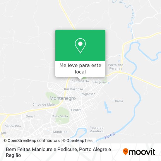 Bem Feitas Manicure e Pedicure mapa