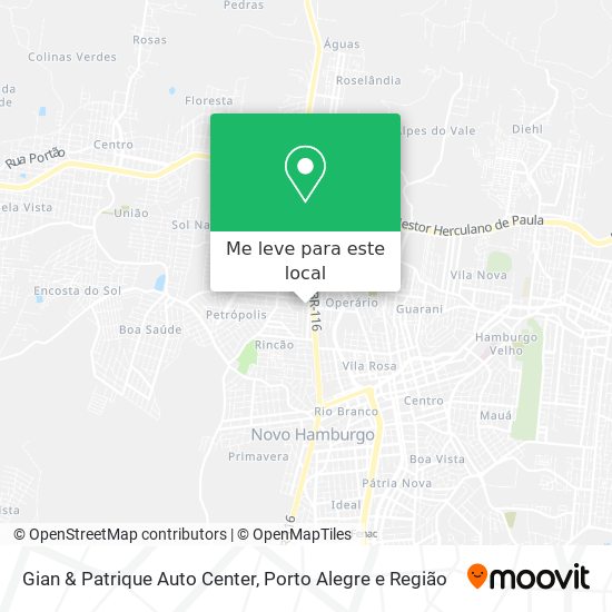 Gian & Patrique Auto Center mapa