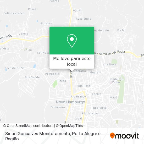 Sirion Goncalves Monitoramento mapa