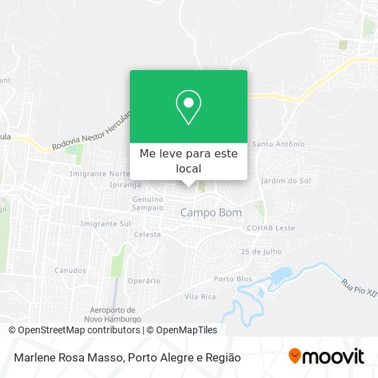 Marlene Rosa Masso mapa