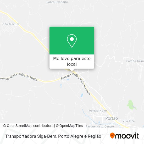 Transportadora Siga-Bem mapa