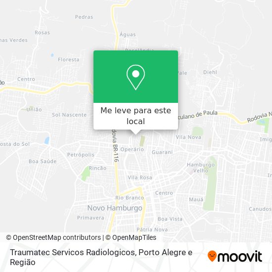 Traumatec Servicos Radiologicos mapa