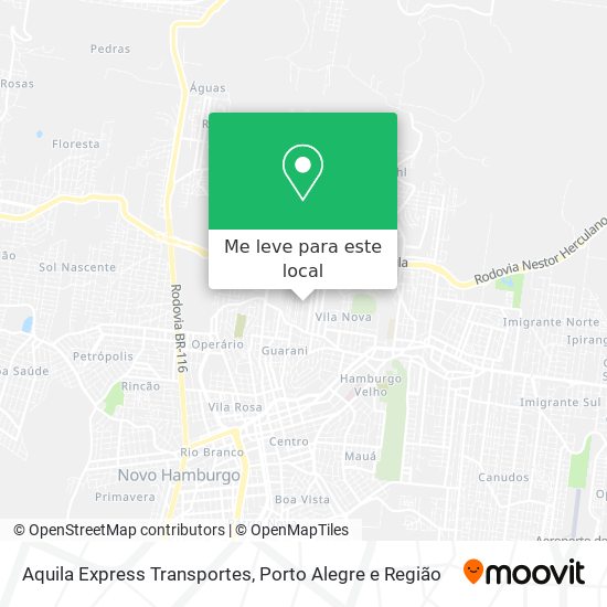 Aquila Express Transportes mapa