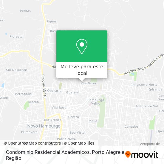 Condominio Residencial Academicos mapa